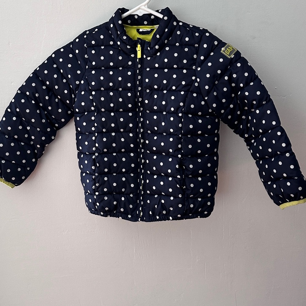 Gap Polka Dot Little Kids Cold Control Puffer Coat